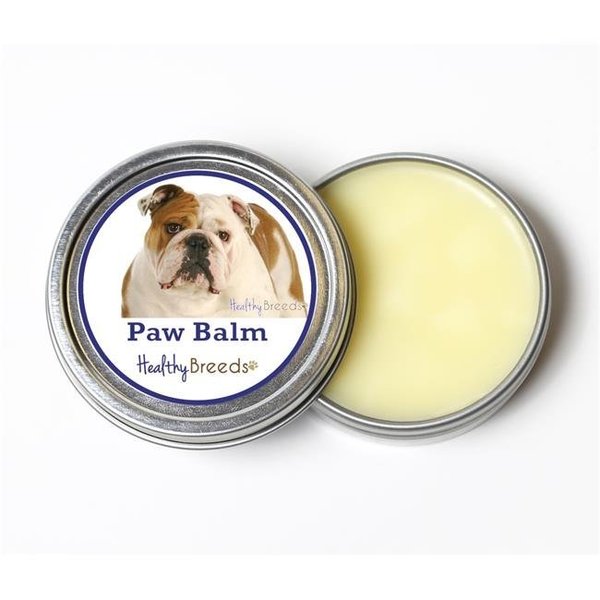 Healthy Breeds Healthy Breeds 840235193494 2 oz Bulldog Dog Paw Balm 840235193494